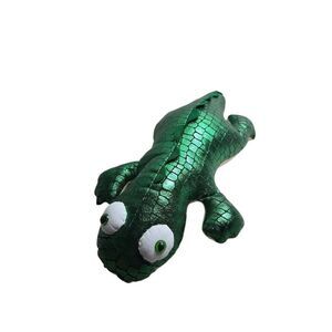 17" Metallic Green Alligator/Crocodile plush